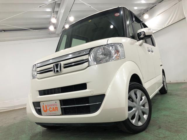 Ｎ−ＢＯＸＧ・Ｌパッケージ　車検整備付　ナビ・バックモニター付１年保証距離無制限　走行距離６１９００キロ　車検整備付　純正マット　助手席エアバッグ　左右パワースライドドア　ＥＴＣ　ＥＳＣ付（埼玉県）の中古車