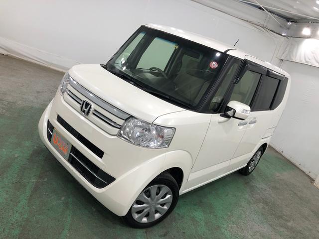 Ｎ−ＢＯＸＧ・Ｌパッケージ　車検整備付　ナビ・バックモニター付１年保証距離無制限　走行距離６１９００キロ　車検整備付　純正マット　助手席エアバッグ　左右パワースライドドア　ＥＴＣ　ＥＳＣ付（埼玉県）の中古車