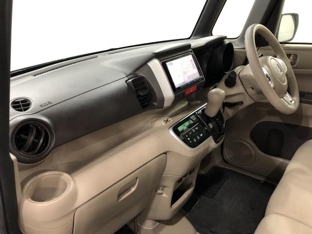 Ｎ−ＢＯＸＧ・Ｌパッケージ　車検整備付　ナビ・バックモニター付１年保証距離無制限　走行距離６１９００キロ　車検整備付　純正マット　助手席エアバッグ　左右パワースライドドア　ＥＴＣ　ＥＳＣ付（埼玉県）の中古車