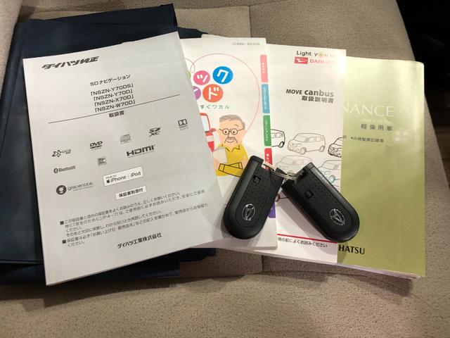 ムーヴキャンバスＧメイクアップリミテッド　ＳＡIII　走行距離６５０３７キロ１年保証距離無制限　走行距離６５０３７キロ　純正フルセグナビ　パノラマモニター　ドラレコ　純正マット　サイドエアバッグ　ＬＥＤヘッドランプ　アイドリングストップ　両側電動スライドドア　キーフリー（埼玉県）の中古車