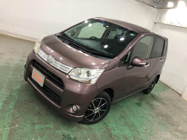 ムーヴカスタム　Ｘ　４ＷＤ／走行距離５７９４０キロ／バックカメラ１年保証距離無制限　走行距離５７９４０キロ　４ＷＤ　ナビ　バックカメラ　ブルートゥース　ＤＶＤ再生　純正マット　助手席エアバッグ　ＨＩＤヘッドランプ　アイドリングストップ　プッシュボタンスタート（埼玉県）の中古車