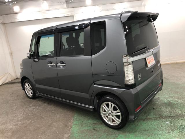 Ｎ−ＢＯＸカスタムＧ・Ｌパッケージ　雹害一年保証・走行距離無制限　走行距離７５２５５キロ　ナビ　オートライト　ＨＩＤヘッドランプ　ベンチシート　片側電動スライドドア（埼玉県）の中古車