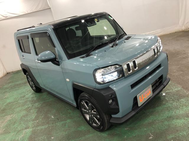 タフトＧターボ　車検整備付／走行６６７９キロ／純正ナビ／ドラレコ１年保証距離無制限　走行距離６６７９キロ　車検整備付　純正フルセグナビ　バックカメラ　ドラレコ　純正マット　サイドエアバッグ　ＬＥＤヘッドランプ　アイドリングストップ　シートヒーター　キーフリー（埼玉県）の中古車
