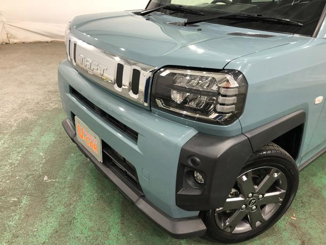 タフトＧターボ　車検整備付／走行６６７９キロ／純正ナビ／ドラレコ１年保証距離無制限　走行距離６６７９キロ　車検整備付　純正フルセグナビ　バックカメラ　ドラレコ　純正マット　サイドエアバッグ　ＬＥＤヘッドランプ　アイドリングストップ　シートヒーター　キーフリー（埼玉県）の中古車
