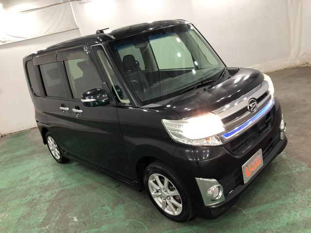 タントカスタムＸ　トップエディションＳＡ　雹害／純正ナビ／ドラレコ１年保証距離無制限　走行距離１０７１４８キロ　純正フルセグナビ　バックカメラ　ブルートゥース　純正マット　助手席エアバッグ　ＬＥＤヘッドランプ　アイドリングストップ　片側電動スライドドア　キーフリー（埼玉県）の中古車