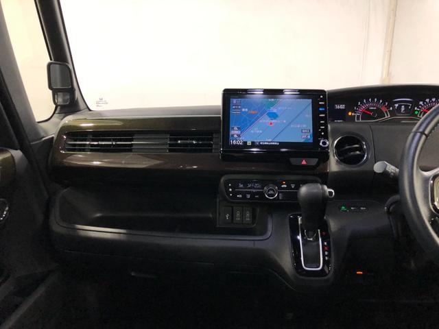 Ｎ−ＢＯＸカスタムＧ・Ｌターボホンダセンシング　走行距離１２８３７キロ／ナビ１年保証距離無制限　走行距離１２８３７キロ　純正ナビ　バックカメラ　ブルートゥース　前後ドライブレコーダー　純正マット　サイドエアバッグ　ＬＥＤヘッドランプ　両側電動スライドドア　電動格納式ドアミラー（埼玉県）の中古車