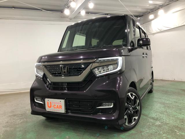 Ｎ−ＢＯＸカスタムＧ・Ｌターボホンダセンシング　走行距離１２８３７キロ／ナビ１年保証距離無制限　走行距離１２８３７キロ　純正ナビ　バックカメラ　ブルートゥース　前後ドライブレコーダー　純正マット　サイドエアバッグ　ＬＥＤヘッドランプ　両側電動スライドドア　電動格納式ドアミラー（埼玉県）の中古車