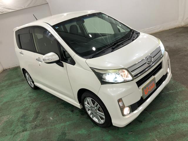 ムーヴカスタム　ＲＳ　走行距離２９６３９キロ／フルセグナビ／マット１年保証距離無制限　走行距離２９６３９キロ　フルセグナビ　バックカメラ　ブルートゥース　純正カーペットマット　助手席エアバッグ　オートライト　ＬＥＤヘッドランプ　アイドリングストップ（埼玉県）の中古車