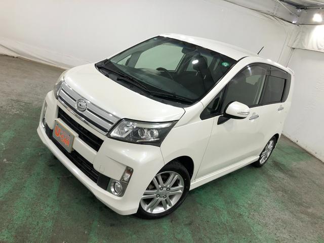 ムーヴカスタム　ＲＳ　走行距離２９６３９キロ／フルセグナビ／マット１年保証距離無制限　走行距離２９６３９キロ　フルセグナビ　バックカメラ　ブルートゥース　純正カーペットマット　助手席エアバッグ　オートライト　ＬＥＤヘッドランプ　アイドリングストップ（埼玉県）の中古車