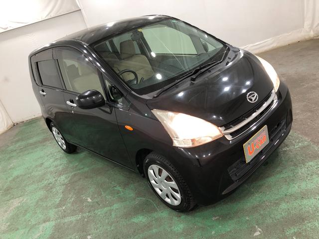 ムーヴＬ　車検整備付／走行距離５５３５８キロ／ＣＤチューナー１年保証距離無制限　走行距離５５３５８キロ　ＣＤチューナー　カーペットマット　助手席エアバッグ　アイドリングストップ　オートエアコン　キーレスエントリー（埼玉県）の中古車