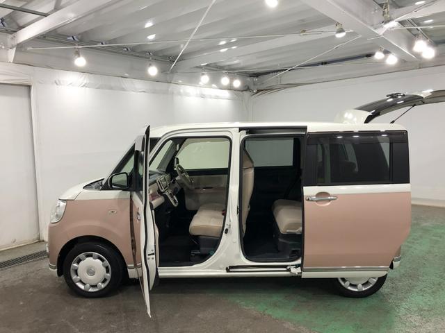 ムーヴキャンバスＧメイクアップ　ＳＡIII　走行距離５１１１５キロ／純正ナビ１年保証距離無制限　走行距離５１１１５キロ　純正フルセグナビ　バックカメラ　純正マット　サイドエアバッグ　ＬＥＤヘッドランプ　アイドリングストップ　両側電動スライドドア　オート格納式ドアミラー（埼玉県）の中古車