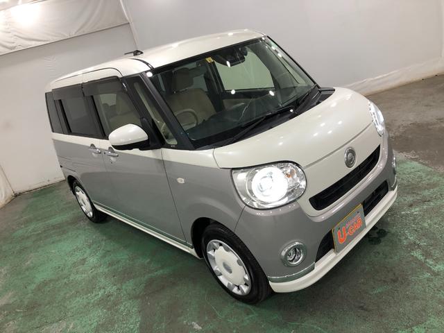 ムーヴキャンバスＧメイクアップＶＳ　ＳＡIII走行距離３７７００キロ／ナビ１年保証距離無制限　走行距離３７７００キロ　純正カーペットマット　ナビ　ＴＶ　ドライブレコーダー　全周囲カメラ　ＬＥＤオートライト　オートマチックハイビーム　シートヒーター　パワースライドドア（埼玉県）の中古車
