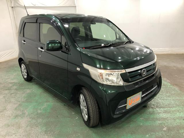 Ｎ−ＷＧＮＧ・Ｌパッケージ　走行６３８６５キロ／フルセグナビ／マット１年保証距離無制限　走行距離６３８６５キロ　フルセグナビ　バックカメラ　ブルートゥース　純正マット　サイドエアバッグ　ベンチシート　オートライト（埼玉県）の中古車