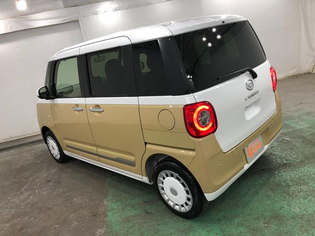 ムーヴキャンバスストライプスＧ　走行距離８７９７キロ／シートヒーター／ＬＥＤ１年保証距離無制限　走行距離８７９７キロ　マット　サイドエアバッグ　ＬＥＤヘッドランプ　アイドリングストップ　シートヒーター　両側電動スライドドア　プッシュボタンスタート　オート格納式ドアミラー（埼玉県）の中古車