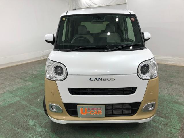 ムーヴキャンバスストライプスＧ　走行距離８７９７キロ／シートヒーター／ＬＥＤ１年保証距離無制限　走行距離８７９７キロ　マット　サイドエアバッグ　ＬＥＤヘッドランプ　アイドリングストップ　シートヒーター　両側電動スライドドア　プッシュボタンスタート　オート格納式ドアミラー（埼玉県）の中古車