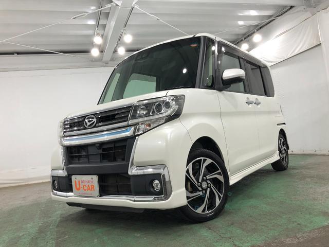 タントカスタムＲＳ　トップエディションＶＳ　ＳＡIII　ナビ一年保証走行距離無制限　走行距離　８５６１３キロ　フルセグナビ　ブルートゥース　全周囲カメラ　ＤＶＤ再生　オートライト　ＬＥＤヘッドランプ　シートヒーター　両側電動スライドドア（埼玉県）の中古車