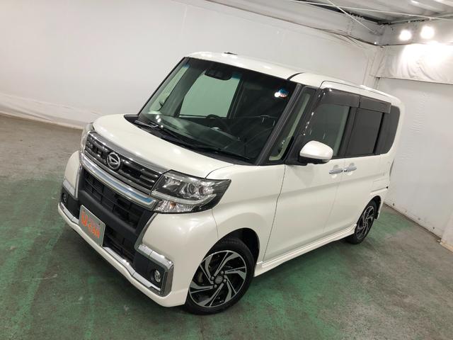 タントカスタムＲＳ　トップエディションＶＳ　ＳＡIII　ナビ一年保証走行距離無制限　走行距離　８５６１３キロ　フルセグナビ　ブルートゥース　全周囲カメラ　ＤＶＤ再生　オートライト　ＬＥＤヘッドランプ　シートヒーター　両側電動スライドドア（埼玉県）の中古車