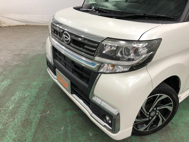 タントカスタムＲＳ　トップエディションＶＳ　ＳＡIII　ナビ一年保証走行距離無制限　走行距離　８５６１３キロ　フルセグナビ　ブルートゥース　全周囲カメラ　ＤＶＤ再生　オートライト　ＬＥＤヘッドランプ　シートヒーター　両側電動スライドドア（埼玉県）の中古車