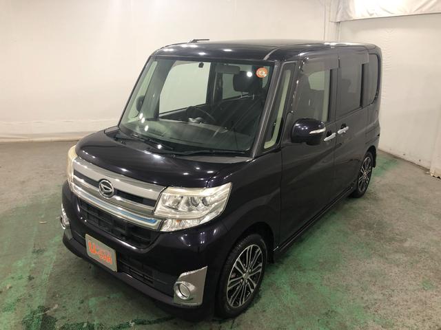 タントカスタムＲＳ　ＳＡ　両側電動スライドドア一年保証走行距離無制限　走行距離６９１８６キロ　ＣＤラジオ　プッシュボタンスタート　キーフリー　オートライト　ＨＩＤヘッドランプ　両側電動スライドドア（埼玉県）の中古車