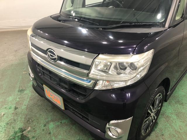 タントカスタムＲＳ　ＳＡ　両側電動スライドドア一年保証走行距離無制限　走行距離６９１８６キロ　ＣＤラジオ　プッシュボタンスタート　キーフリー　オートライト　ＨＩＤヘッドランプ　両側電動スライドドア（埼玉県）の中古車