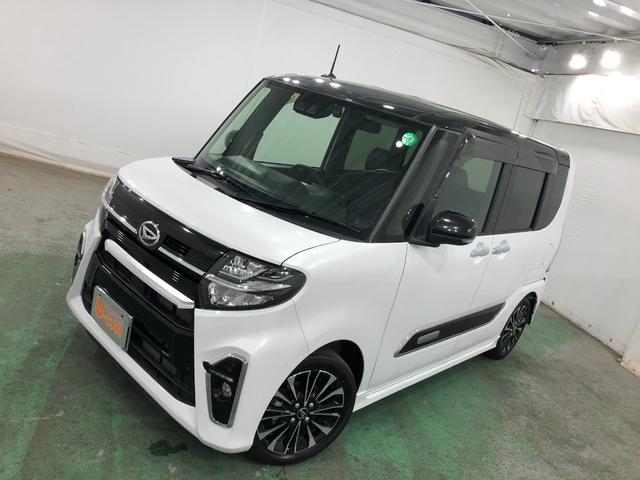タントカスタムＲＳ　走行距離１０８８０キロ／純正ナビ／バックカメラ１年保証距離無制限　走行距離１０８８０キロ　純正フルセグナビ　バックカメラ　ブルートゥース　純正マット　助手席エアバッグ　ＬＥＤヘッドランプ　アイドリングストップ　両側電動スライドドア　キーフリー（埼玉県）の中古車