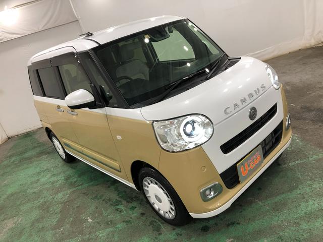 ムーヴキャンバスストライプスＧ　修復歴／走行距離１５２６３キロ／ナビドラレコ１年保証距離無制限　走行距離１５２６３キロ　純正フルセグナビ　バックカメラ　ドラレコ　純正マット　サイドエアバッグ　ＬＥＤヘッドランプ　アイドリングストップ　シートヒーター　両側電動スライドドア（埼玉県）の中古車