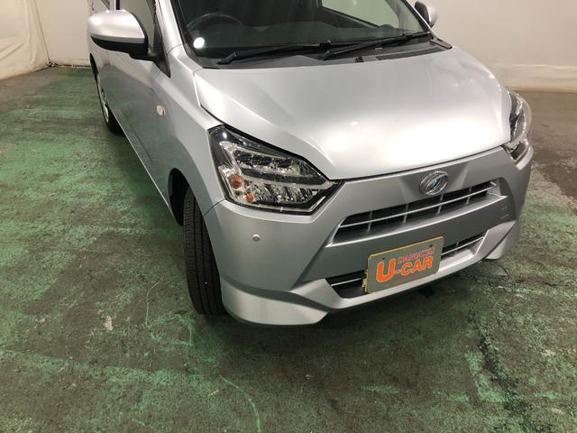 ミライースＸ　ＳＡIII　ＣＤチューナー一年保証・走行距離無制限　走行距離８３７８キロ　キーレスエントリー　助手席エアバッグ　クリアランスソナー　オートマチックハイビーム　ＬＥＤヘッドランプ（埼玉県）の中古車