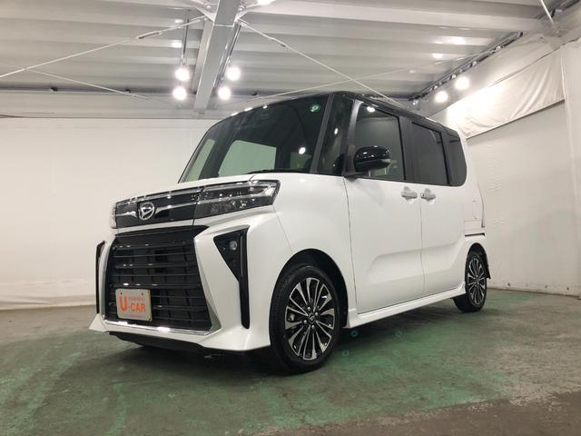 タントカスタムＲＳ　ターボ　走行０．８万　９型ディスプレイＡ車検Ｒ９．７　一年保証・走行距離無制限　新車保証継承　走行距離８２２１キロ　ディスプレイオーディオ　ＢＴ　バックカメラ　ドラレコ　クリアランスソナー　ＬＥＤヘッドランプ　両側電動スライドドア（埼玉県）の中古車