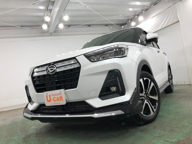 ロッキープレミアムＧ　車検整備付／走行距離３６８５３キロ／純正ナビ１年保証距離無制限　走行距離３６８５３キロ　車検整備付　純正フルセグナビ　パノラマモニター　ドラレコ　純正マット　サイドエアバッグ　ＬＥＤヘッドランプ　アイドリングストップ　シートヒーター　キーフリー（埼玉県）の中古車