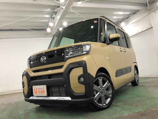 タントファンクロスターボ　走行距離３８４１キロ／ＬＥＤヘッドランプ１年保証距離無制限　走行距離３８４１キロ　純正マット　サイドエアバッグ　ＬＥＤヘッドランプ　アイドリングストップ　シートヒーター　両側電動スライドドア　オート格納式ドアミラー　電動パーキングブレーキ（埼玉県）の中古車