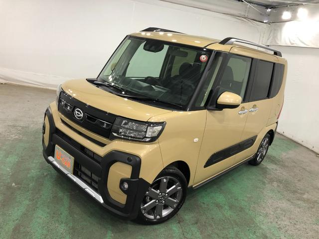 タントファンクロスターボ　走行距離３８４１キロ／ＬＥＤヘッドランプ１年保証距離無制限　走行距離３８４１キロ　純正マット　サイドエアバッグ　ＬＥＤヘッドランプ　アイドリングストップ　シートヒーター　両側電動スライドドア　オート格納式ドアミラー　電動パーキングブレーキ（埼玉県）の中古車