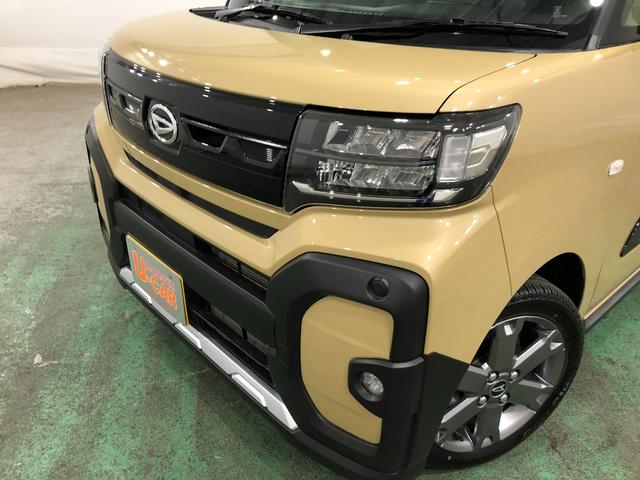 タントファンクロスターボ　走行距離３８４１キロ／ＬＥＤヘッドランプ１年保証距離無制限　走行距離３８４１キロ　純正マット　サイドエアバッグ　ＬＥＤヘッドランプ　アイドリングストップ　シートヒーター　両側電動スライドドア　オート格納式ドアミラー　電動パーキングブレーキ（埼玉県）の中古車