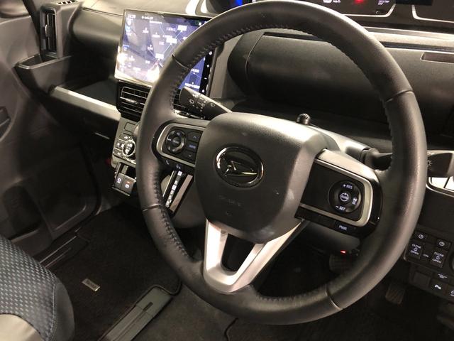 タントカスタムＲＳ　ターボ　Ｒ４年式　１０型ナビ　ドラレコ一年保証・走行距離無制限　走行距離３３５０１キロ　１０型フルセグナビ　ＴＶ　ＤＶＤ　ＢＴオーディオ　ＵＳＢ　バックカメラ　ドラレコ　ＬＥＤヘッドランプ　両側電動スライドドア　スマアシ（埼玉県）の中古車