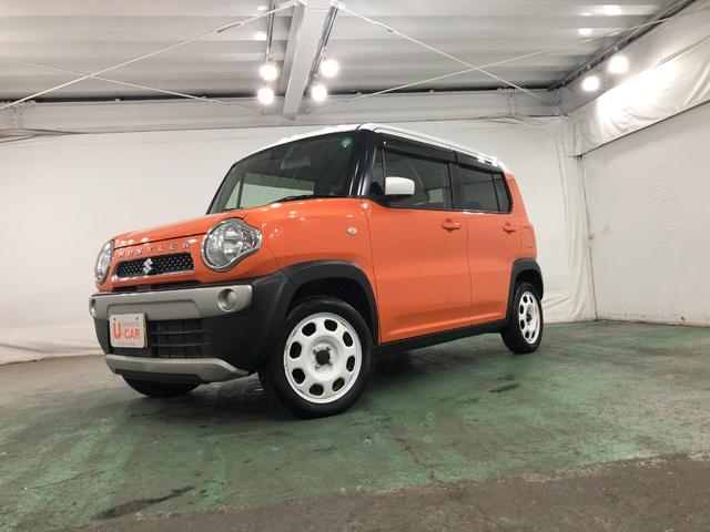 ハスラーＧ　ナビ一年保証・走行距離無制限　走行距離５１９２０キロ　フルセグナビ　ブルートゥース　ＤＶＤ再生　アイドリングストップ　ベンチシート　シートヒーター（東京都）の中古車
