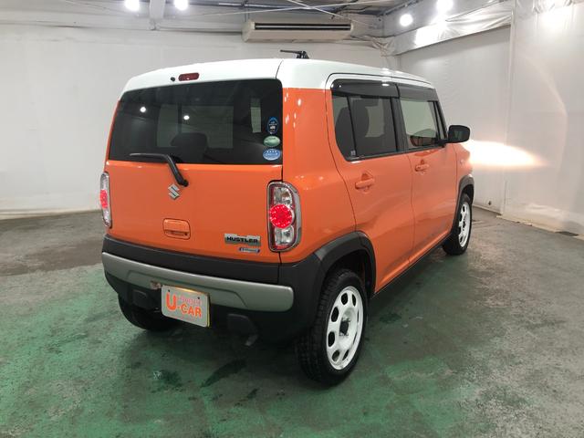 ハスラーＧ　ナビ一年保証・走行距離無制限　走行距離５１９２０キロ　フルセグナビ　ブルートゥース　ＤＶＤ再生　アイドリングストップ　ベンチシート　シートヒーター（東京都）の中古車