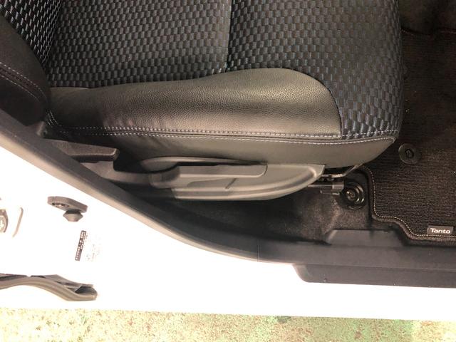 タントカスタムＸ一年保証・走行距離無制限　走行距離３０２８キロ　助手席エアバック　純正カーペットマット　サイドエアバッグ　クリアランスソナー　ＬＥＤヘッドライト　シートヒーター　両側電動スライドドア（東京都）の中古車