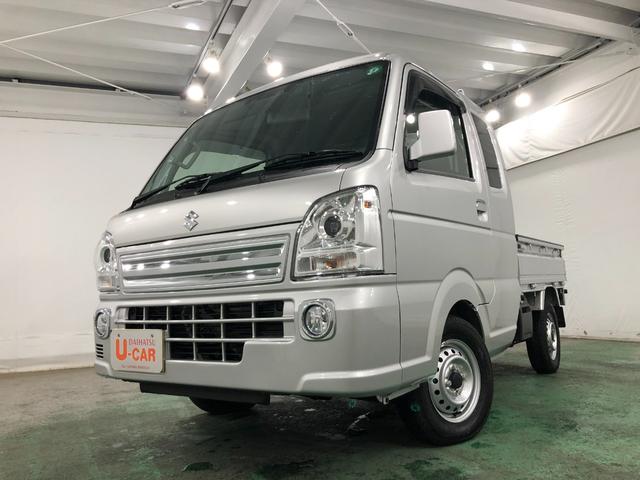 スーパーキャリイＸ　車検整備付／走行距離５７５８キロ／ＴＶレスナビ／ドラレコ１年保証距離無制限　走行距離５７５８キロ　ＴＶレスナビ　バックカメラ　ブルートゥース　ドラレコ　純正フロアマット　オートライト　ＨＩＤヘッドランプ　アイドリングストップ　キーレスエントリー（埼玉県）の中古車