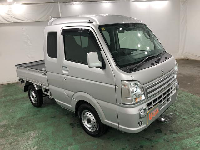 スーパーキャリイＸ　車検整備付／走行距離５７５８キロ／ＴＶレスナビ／ドラレコ１年保証距離無制限　走行距離５７５８キロ　ＴＶレスナビ　バックカメラ　ブルートゥース　ドラレコ　純正フロアマット　オートライト　ＨＩＤヘッドランプ　アイドリングストップ　キーレスエントリー（埼玉県）の中古車