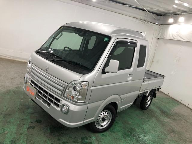 スーパーキャリイＸ　車検整備付／走行距離５７５８キロ／ＴＶレスナビ／ドラレコ１年保証距離無制限　走行距離５７５８キロ　ＴＶレスナビ　バックカメラ　ブルートゥース　ドラレコ　純正フロアマット　オートライト　ＨＩＤヘッドランプ　アイドリングストップ　キーレスエントリー（埼玉県）の中古車