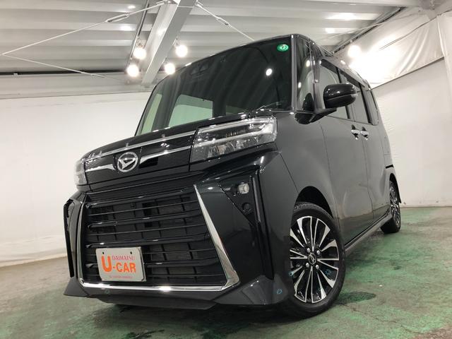 タントカスタムＲＳ　純正ナビ／ドラレコ一年保証・走行距離無制限　走行距離１５４６０キロ　フルセグナビ　ブルートゥース　ＵＳＢ　バックカメラ　ＤＶＤ再生　ドラレコ　クリアランスソナー　ＬＥＤヘッドライト　両側電動スライドドア（埼玉県）の中古車