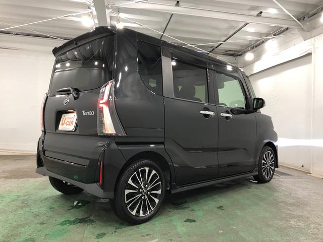 タントカスタムＲＳ　純正ナビ／ドラレコ一年保証・走行距離無制限　走行距離１５４６０キロ　フルセグナビ　ブルートゥース　ＵＳＢ　バックカメラ　ＤＶＤ再生　ドラレコ　クリアランスソナー　ＬＥＤヘッドライト　両側電動スライドドア（埼玉県）の中古車