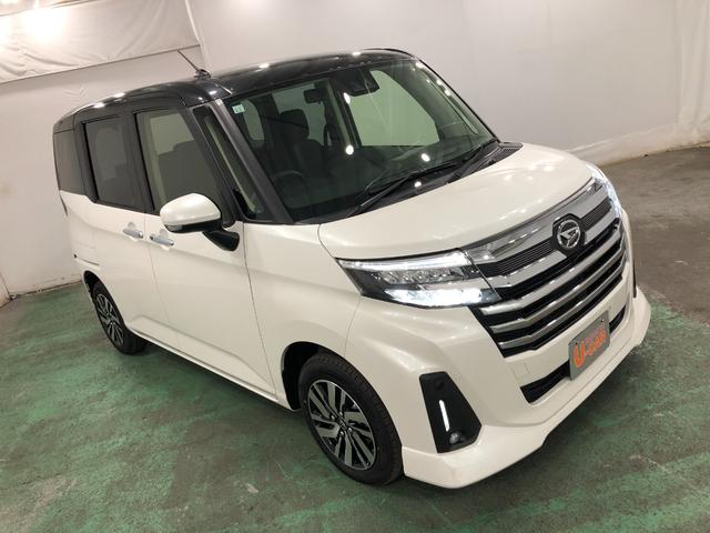 トールカスタムＧ　走行距離７キロ／両側電動スライドドア一年保証・走行距離無制限　走行距離７キロ　両側電動スライドドア　アイドリングストップ　ＬＥＤヘッドライト　オートライト　助手席エアバック　プッシュボタンスタート（埼玉県）の中古車