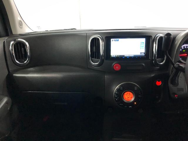 キューブ１５Ｇ　車検整備付／走行２２１２１キロ／ナビバックカメラ１年保証距離無制限付き　オートエアコン　ナビバックカメラ　キーフリー　純正フロアマット　ベンチシート　純正リアスモークガラス　純正アルミホイール（埼玉県）の中古車