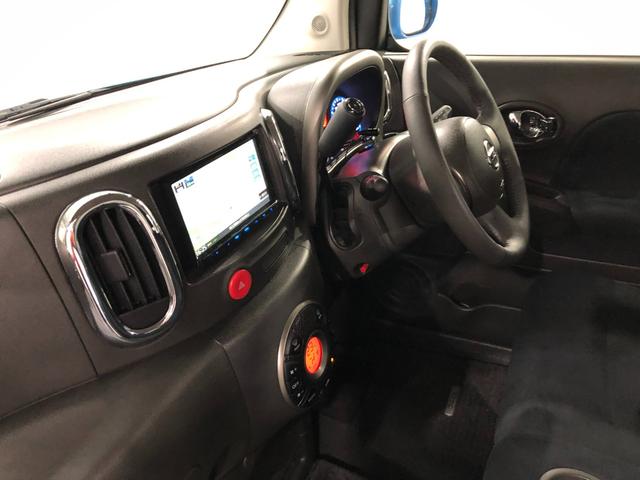 キューブ１５Ｇ　車検整備付／走行２２１２１キロ／ナビバックカメラ１年保証距離無制限付き　オートエアコン　ナビバックカメラ　キーフリー　純正フロアマット　ベンチシート　純正リアスモークガラス　純正アルミホイール（埼玉県）の中古車