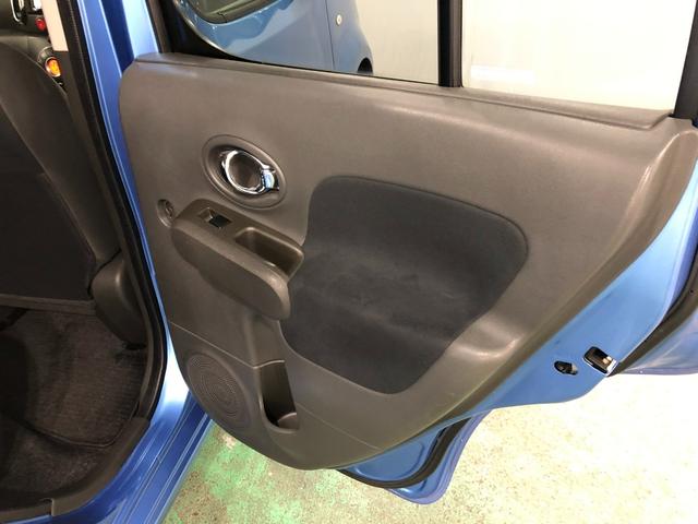 キューブ１５Ｇ　車検整備付／走行２２１２１キロ／ナビバックカメラ１年保証距離無制限付き　オートエアコン　ナビバックカメラ　キーフリー　純正フロアマット　ベンチシート　純正リアスモークガラス　純正アルミホイール（埼玉県）の中古車