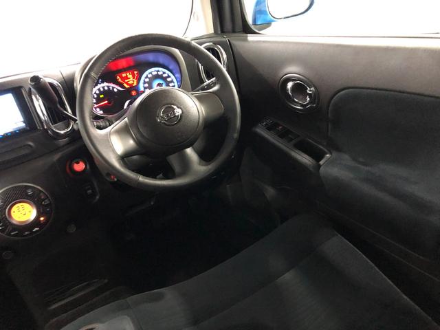 キューブ１５Ｇ　車検整備付／走行２２１２１キロ／ナビバックカメラ１年保証距離無制限付き　オートエアコン　ナビバックカメラ　キーフリー　純正フロアマット　ベンチシート　純正リアスモークガラス　純正アルミホイール（埼玉県）の中古車
