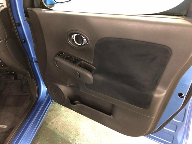 キューブ１５Ｇ　車検整備付／走行２２１２１キロ／ナビバックカメラ１年保証距離無制限付き　オートエアコン　ナビバックカメラ　キーフリー　純正フロアマット　ベンチシート　純正リアスモークガラス　純正アルミホイール（埼玉県）の中古車