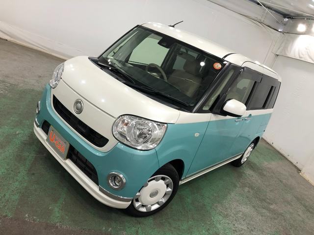 ムーヴキャンバスＸリミテッドメイクアップ　ＳＡII　走行７２３４キロ／ナビ１年保証距離無制限　走行距離７２３４キロ　純正フルセグナビ　バックカメラ　ドラレコ　純正マット　サイドエアバッグ　オートライト　アイドリングストップ　両側電動スライドドア　スマートアシスト２（埼玉県）の中古車
