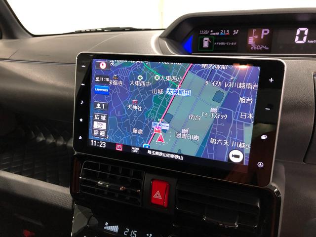 タントカスタムＲＳセレクション　純正ナビ／パノラマモニターワンオーナー　禁煙車　１年保証距離無制限　走行距離２６０２４キロ　　ドラレコ　マット　サイドエアバッグ　ＬＥＤヘッドランプ　アイドリングストップ　シートヒーター　両側電動スライドドア（埼玉県）の中古車