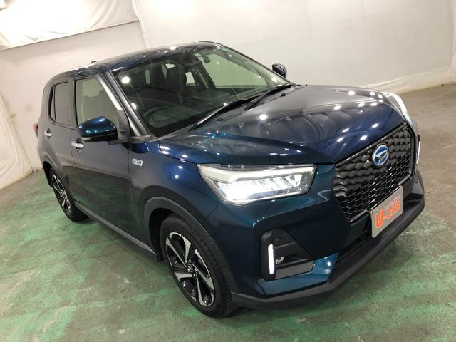 ロッキープレミアムＧ　ＨＥＶ　車検整備付／走行３８５４７キロ／ナビ１年保証距離無制限　走行距離３８５４７キロ　純正フルセグナビ　バックカメラ　ドラレコ　純正マット　サイドエアバッグ　ＬＥＤヘッドランプ　アイドリングストップ（埼玉県）の中古車
